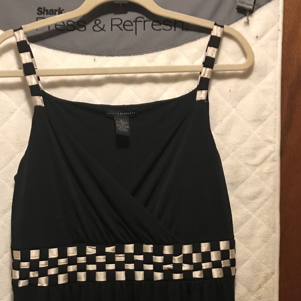 Grace Elements Black semi casual dress